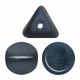 Cuentas de vidrio Ilos® par Puca® - Metallic mat dark blue 23980/79032 